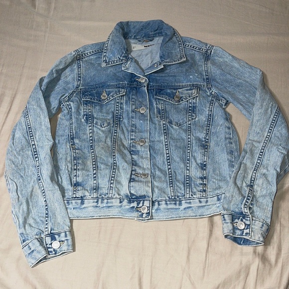 Topshop Jackets & Blazers - TopShop Moto Denim Jacket